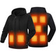 Unisex Heated Full Zip Hoodie (Requires Power Bank) product