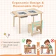 Kids' Sensory Table Set (1 or 2 Chairs) product