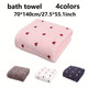 Heart Pattern Cotton Bath Towel product