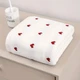 Heart Pattern Cotton Bath Towel product