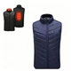 USB Electric Heated Unisex Vest (Power Bank Required) product