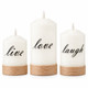 Battery Operated Candle (3 Pieces)  product