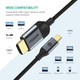 USB-C to HDMI Cable Adapter 4K (6FT) product