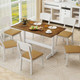 55” Dining Table for 4-6 People with Wide Pedestal Base product