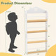 4-Tier House-Shaped Kids Bookshelf product