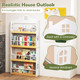 4-Tier House-Shaped Kids Bookshelf product