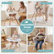 4-in-1 Convertible High Chair for Babies and Toddlers product