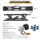 7000LBS Portable Heavy-Duty Hydraulic Quick Jack with 26.8" Max Height product