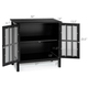 Glass Door Sideboard Storage Cabinet product