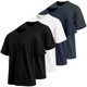 Men’s Heavyweight Micro Waffle Knit Drop Shoulder Tee (5-Pack) product