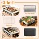 3‑in‑1 Electric Hot Dog Roller with Grill and Griddle product