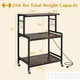 3-Tier Kitchen Rolling Cart product
