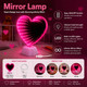 Heart Icon LED Infinity Tunnel Desk Lamp product