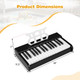 30-Keys Kids Piano Keyboard with Removable Music Stand product