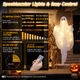 5-foot Light-up Halloween Ghost with LED String Lights  product