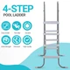 4-Step Above Ground Swimming Pool Ladder product