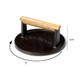 Jim Beam Cast Iron Burger Press product