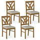 Upholstered Wooden Dining Chairs (Set of 2 or 4)  product
