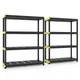 Plastic Storage Shelf with Anti-Tipping Kit (1- or 2-Pack) product