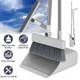 4-in-1 Upright Broom and Dustpan Set  product