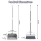 4-in-1 Upright Broom and Dustpan Set  product