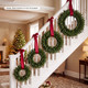 Nesting Christmas Wreath Set (6 Pieces)  product