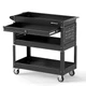 Ironmax 3 Tier Rolling Tool Cart with Lockable Drawer product