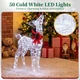Lighted Christmas Deer with 50 White or Yellow LEDs product