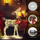 Lighted Christmas Deer with 50 White or Yellow LEDs product