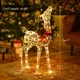 Lighted Christmas Deer with 50 White or Yellow LEDs product