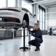 Underhoist Support Stand with Self-Locking Threaded Screw product