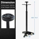 Underhoist Support Stand with Self-Locking Threaded Screw product