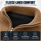 Men's Fleece Lined Quarter Zip Knit Sweater product