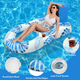 Tropical Print Pool Chair Float product