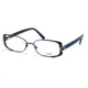 Fendi Women's Eyeglasses with Oval Blue Frames product