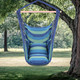 Cotton Canvas Hanging Rope Chair with Pillows product