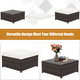 Rattan 5-Piece Cushioned Patio Set product