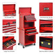 Red Rolling 6-Drawer Tool Chest with Riser product