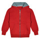 Kids' Sherpa-Lined Fleece Full-Zip Hooded Sweatshirt Jacket product