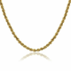 Solid 10K Yellow Gold 3mm Rope Chain product