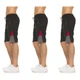 Men's Moisture-Wicking Shorts with Contrast Trim (3-Pack) product