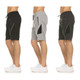 Men's Moisture-Wicking Shorts with Contrast Trim (3-Pack) product