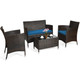 Rattan Outdoor 4-Piece Patio Furniture Set product