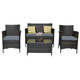 Rattan Outdoor 4-Piece Patio Furniture Set product