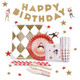 Kids' Birthday Theme Disposable Dinnerware Set product