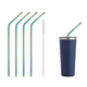 Stainless Steel Drinking Straw with Brush (4-Pack) product