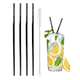 Stainless Steel Drinking Straw with Brush (4-Pack) product