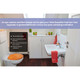 Round Toilet Seat with Easy Clean & Change Hinge product