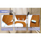 Round Toilet Seat with Easy Clean & Change Hinge product