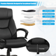 Executive Massaging Office Chair, Faux Leather product